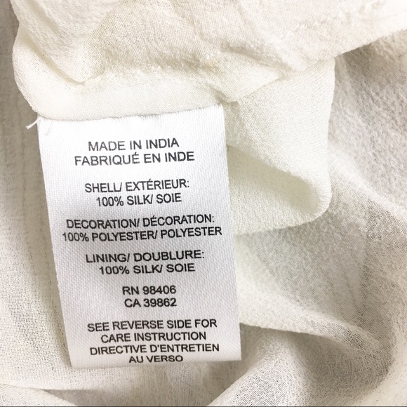 Theory Semra sequin striped silk overlay top NWT - Picture 6 of 8